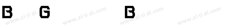 BrutGrotesque Bold字体转换